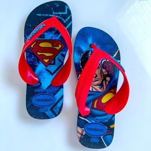 Havaianas sandals superman big kids 2